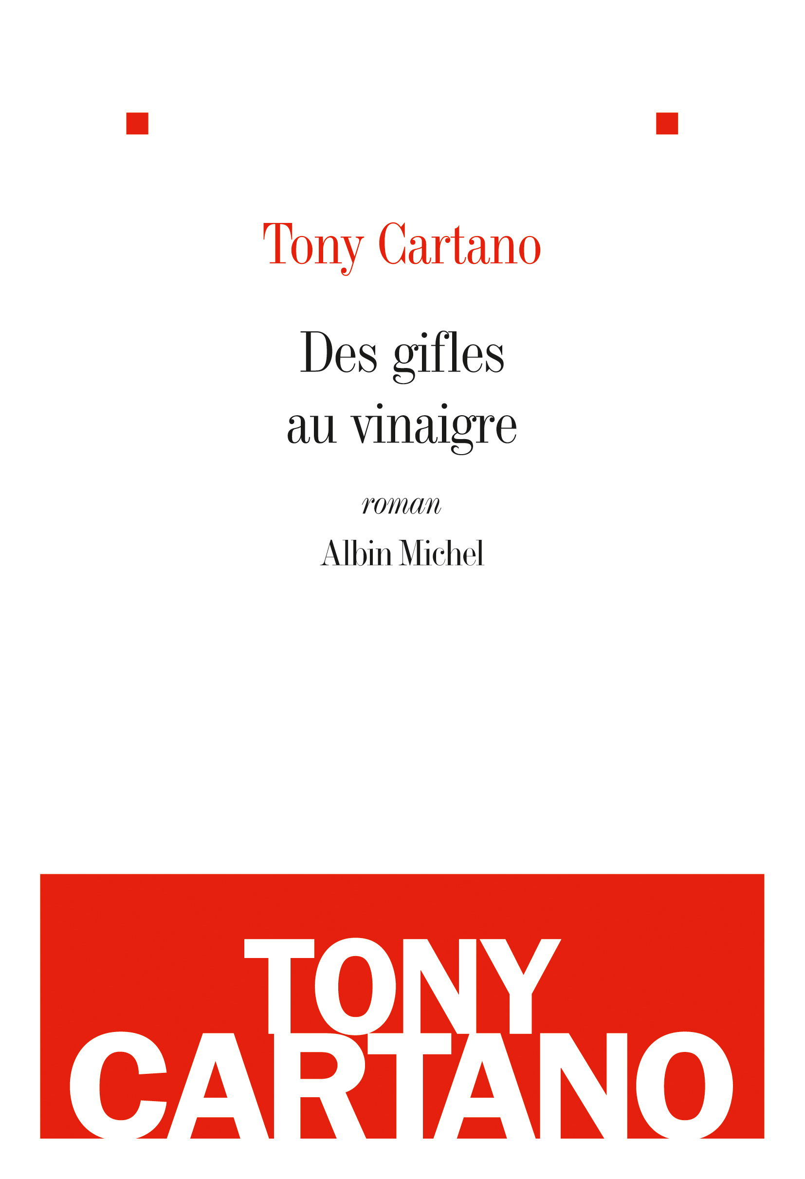 Couverture du livre Des gifles au vinaigre