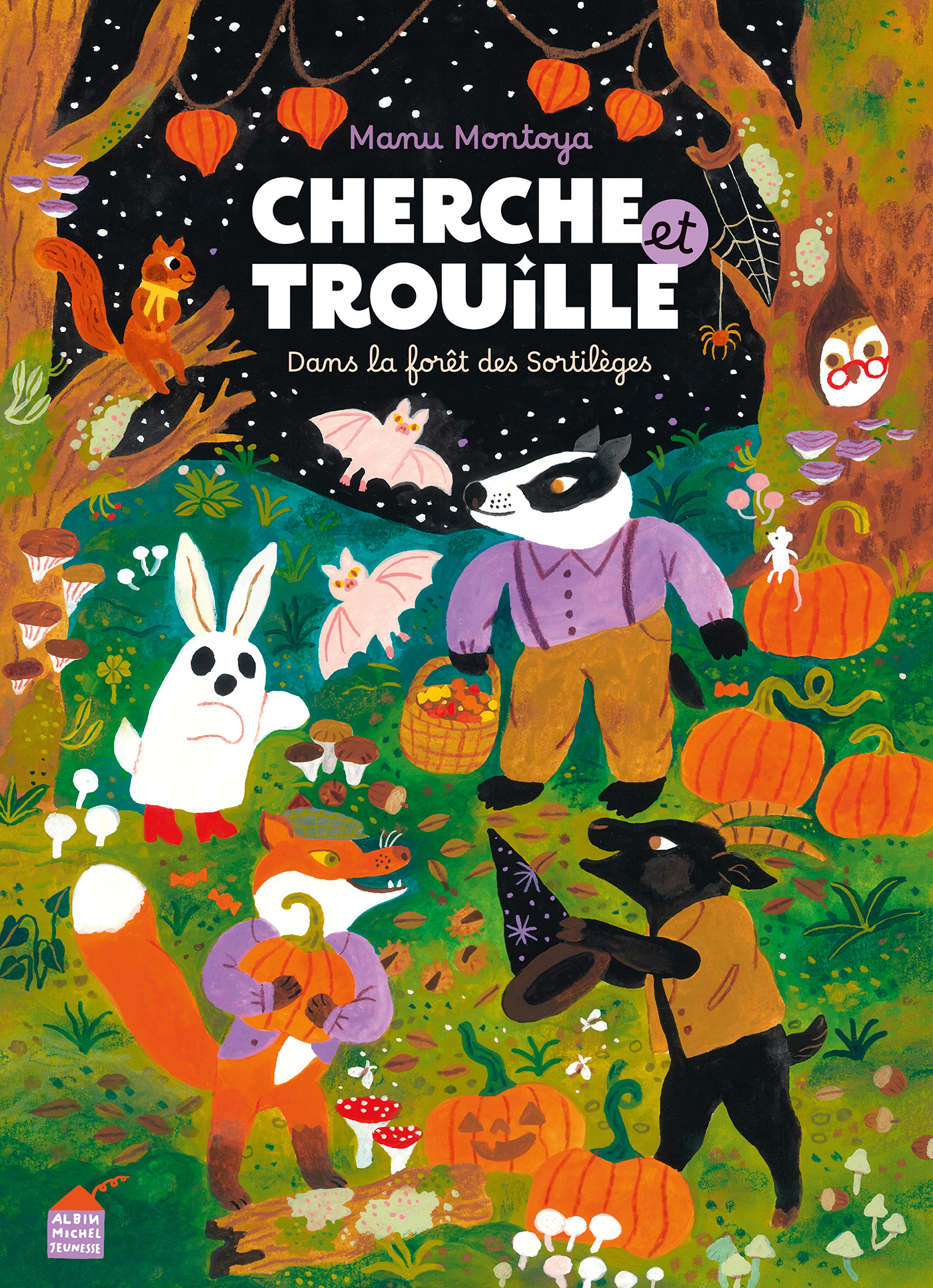 Couverture du livre Cherche et Trouille dans la forêt des sortilèges