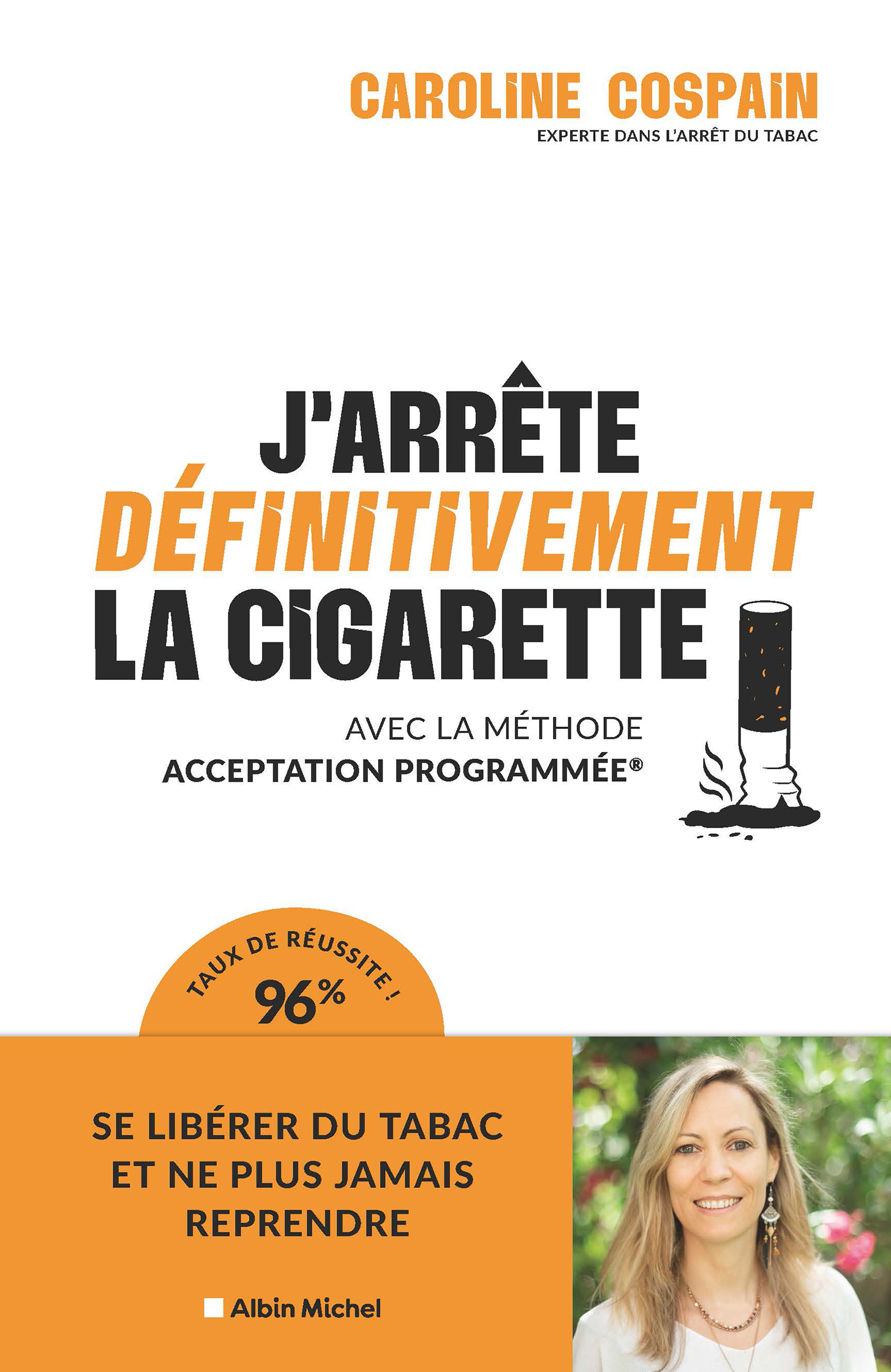 Couverture du livre J'arrête définitivement la cigarette