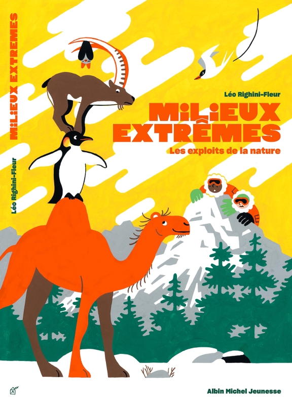 Couverture du livre Milieux extrêmes - Les Exploits de la nature
