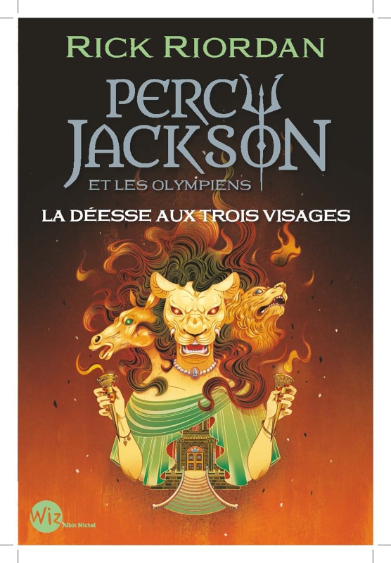 Couverture du livre Percy Jackson et les Olympiens - La Déesse aux trois visages