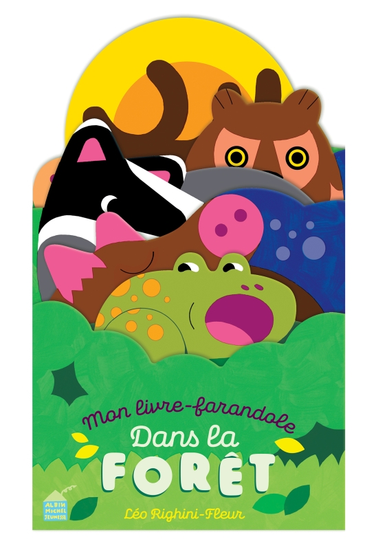 Couverture du livre Mon livre farandole - Dans la forêt