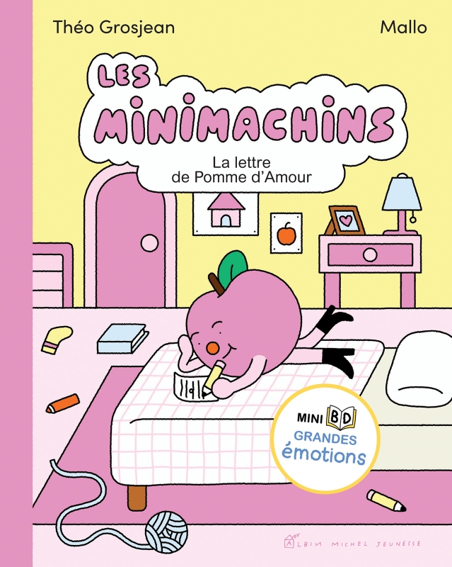 Couverture du livre Les Minimachins - tome 4 - La Lettre de Pomme d’Amour