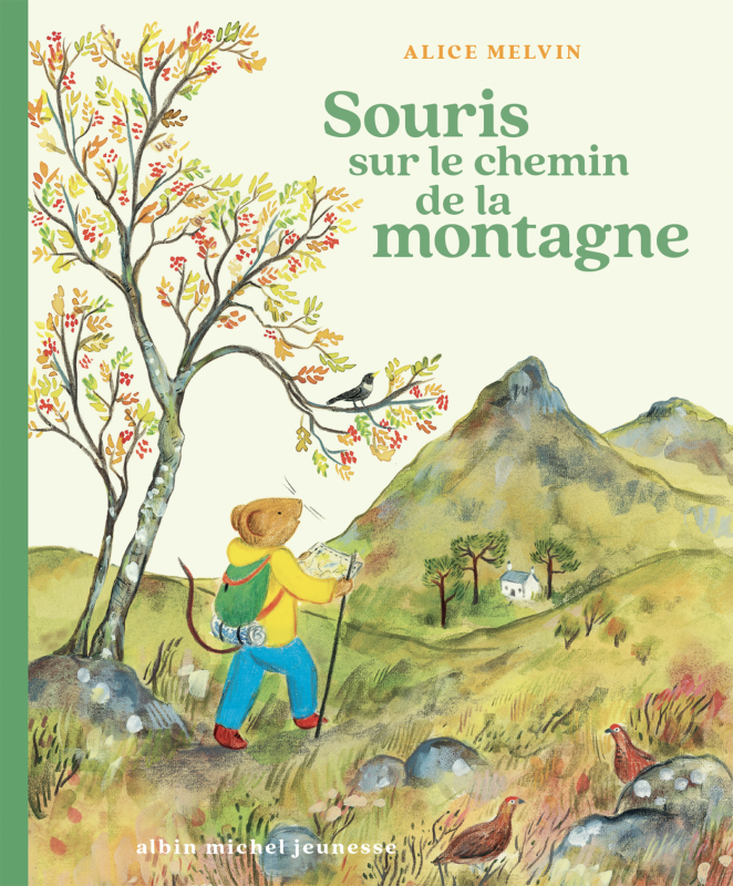 Couverture du livre Souris sur le chemin de la montagne