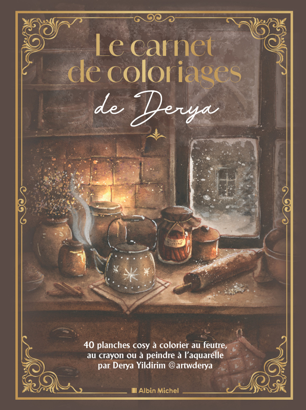 Couverture du livre Le Carnet de coloriage de Derya