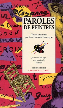 Couverture du livre Paroles de peintres
