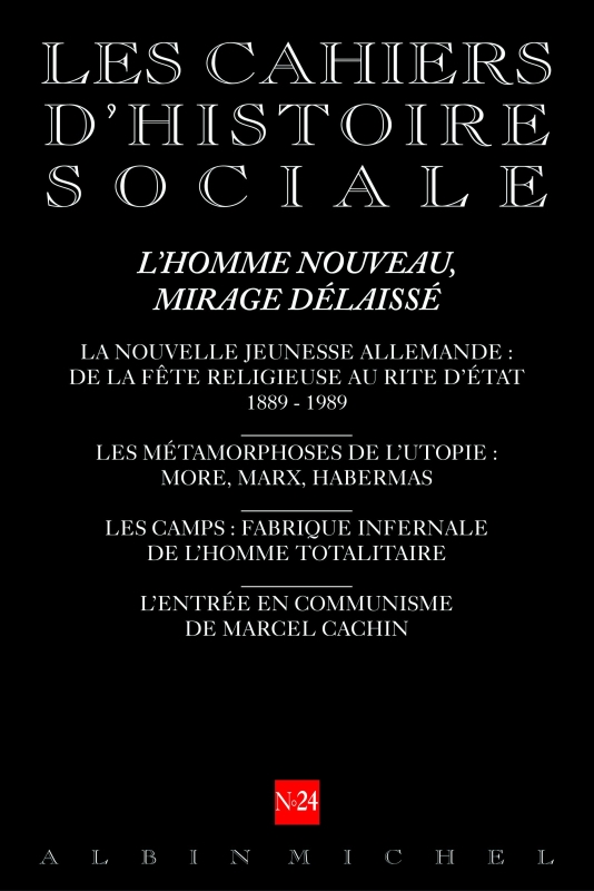 Couverture du livre n° 24 - L'Homme nouveau, mirage délaissé