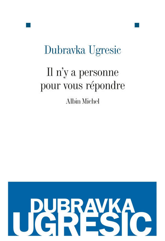Couverture du livre Il n'y a personne pour vous répondre