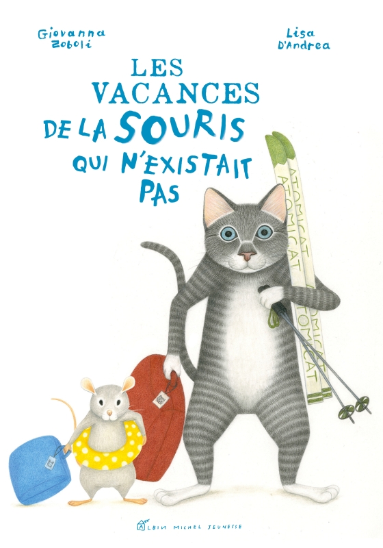 Couverture du livre Les Vacances de la souris qui n'existait pas