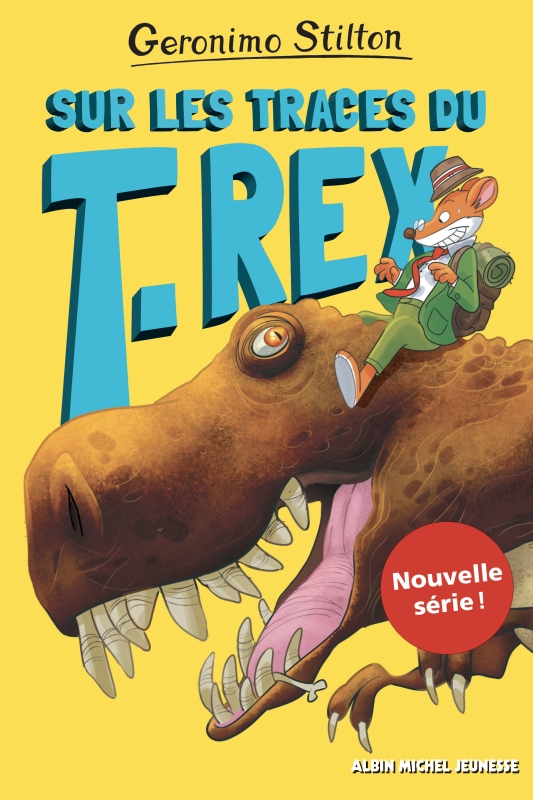 Couverture du livre Sur les traces du T-Rex
