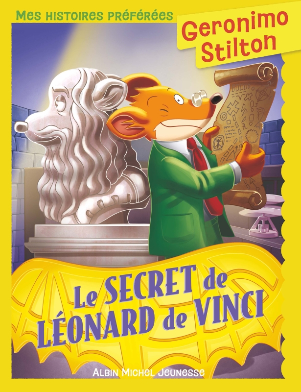 Couverture du livre Mes histoires préférées - Le Secret de Léonard de Vinci
