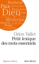Couverture de Petit Lexique des mots essentiels