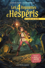 Couverture de Les Quatre royaumes d'Hespéris - tome 2 - Le Comté de Gothik