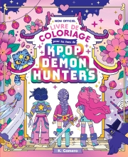 Couverture de Le Livre de coloriage non officiel Kpop Demon Hunters