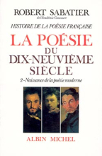 Couverture de Histoire de la poésie française - Poésie du XIXe siècle - tome 2