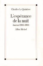 Couverture de L'Espérance de la nuit
