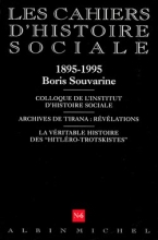 Couverture de n° 6 - 1895-1995, Boris Souvarine
