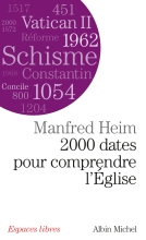 Couverture de 2000 Dates pour comprendre l'église